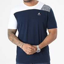 Le Coq Sportif - Tee Shirt 2320468 Bleu Marine Blanc