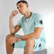 Final Club - Ensemble Tee Shirt Et Short Jogging 1109 1092 Vert Menthe