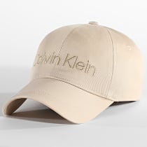 Calvin Klein - Casquette Femme CK Must Minimum Logo 0613 Beige