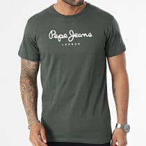 Pepe Jeans - Tee Shirt Eggo Vert Kaki