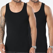Urban Classics - Lot De 2 Débardeurs TB2252 Noir