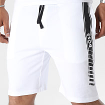 BOSS - Short Jogging A Bande Authentic 50496771 Blanc