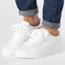 Calvin Klein - Baskets Femme Vulcan Lace Up Nano 1066 CK White
