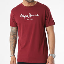 Pepe Jeans - Tee Shirt Eggo Bordeaux