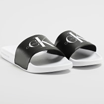 Calvin Klein - Claquettes Femme Slide New York 1243 Black