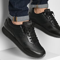 Calvin Klein - Baskets Low Top Lace Up Mono 1049 Ck Black