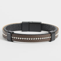Black Needle - Bracelet Marron