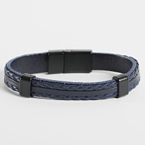 Black Needle - Bracelet Bleu Marine