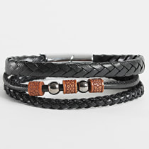 Black Needle - Bracelet Noir