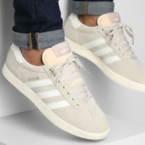 Adidas Originals - IG5796 Wonder Beige Off White Core White Gazelle Sneakers