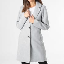 BRIGHTON manteau femme cintré laine imperméable - La boutique