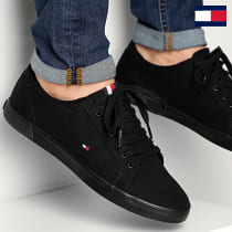 Baskets basses Material recyclées femme beige Tommy Hilfiger : un large  choix de chaussures femme | Galeries Lafayette