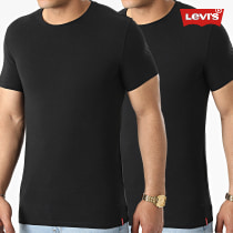 Levi's - Lot De 2 Tee Shirts Crew Neck Slim 79541 Noir