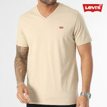 Levi's - Tee Shirt Col V 85641 Beige