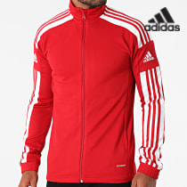 Adidas Sportswear - Veste Zippée A Bandes GP6464 Rouge