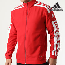 Adidas Sportswear - Veste Zippée A Bandes GP6446 Rouge