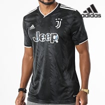 Adidas Sportswear - Tee Shirt A Bandes Juventus HD2015 Noir
