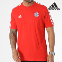 Adidas Sportswear - Tee Shirt DNA HY3280 FC Bayern Munich Rouge