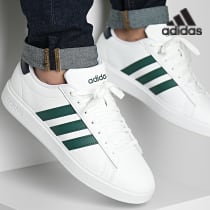 Adidas Sportswear - Baskets Grand Court 2 ID4465 Footwear White Court Green