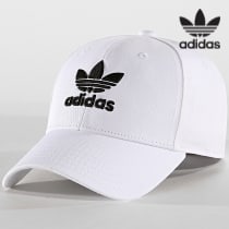 Adidas Originals - Casquette Baseball Classic Trefoil FJ2544 Blanc