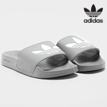 Adidas Originals - Claquettes Adilette Lite FU7592 Gris