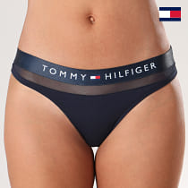 Tommy Hilfiger - String Femme 0064 Bleu Marine