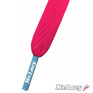 Mr Lacy - Lacets Mister Lacy Rose Fluo - LaBoutiqueOfficielle.com