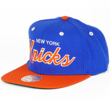 Casquette 9FIFTY NBA White Crown New York Knicks blanc-bleu NEW ERA