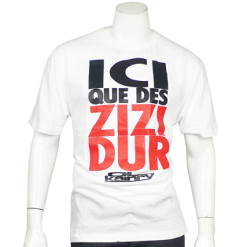 Ol Kainry Tee Shirt Ol Kainry Ici Que Des Zizi Dur Blanc LaBoutiqueOfficielle