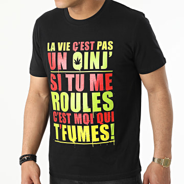  Y et W - Tee Shirt Guizmo Oinj Noir Rasta