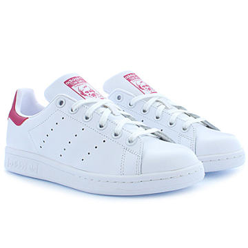 Adidas Originals Baskets Femme Stan Smith B32703 Footwear White Bold Pink LaBoutiqueOfficielle