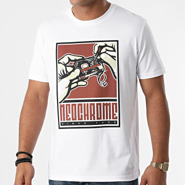  Neochrome - Tee Shirt Neochrome K7 Blanc