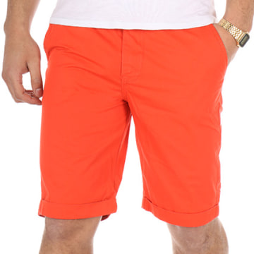 Short CROSSBY Rouge En Style Chino - Taille 28 (S), Occasion Très Bon état