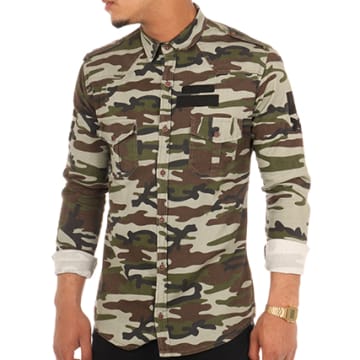 Chemise Magellan Outdoors – Camouflage – Manches Longues – Taille L