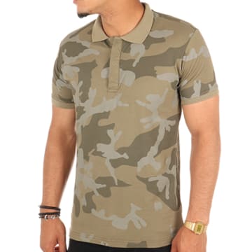 RHONE Reign Tee Homme XL Camouflage Performance Manches