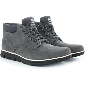 Grey Bradstreet Chukka Leather Noir Timberland Baskets Bradstreet