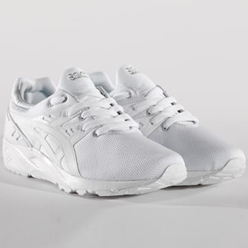 Asics Baskets Gel Kayano Trainer Evo H707N 0101 Blanc LaBoutiqueOfficielle