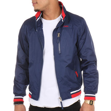 Deeluxe - Veste Zipp?�e City Bleu Marine - Ryses