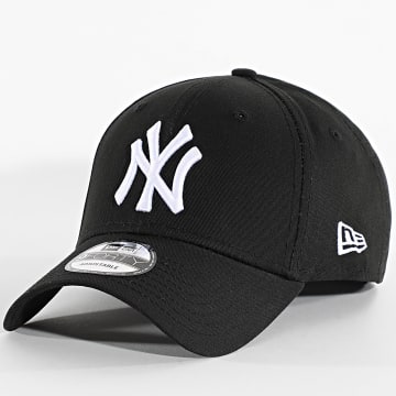 New Era - Gorra de béisbol 9Forty League Basic New York Yankees Negro Blanco
