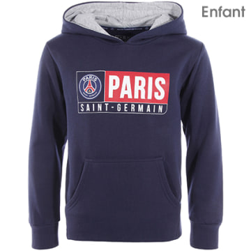 Sweat à Capuche PSG Fan Collection Officielle Paris Saint-Germain