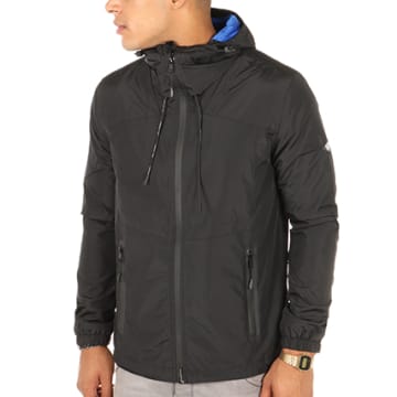Superdry - Coupe-Vent Super Storm Cagoule Noir - LaBoutiqueOfficielle.com