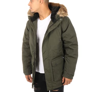 Dickies Parka Fourrure Curtis Vert Kaki Ryses