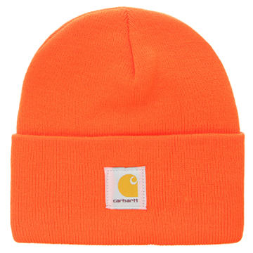 Carhartt Bonnet Logo A18 Orange Fluo