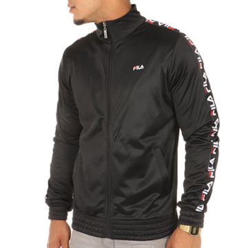 Fila - Veste Zipp?�e Tape 681867 Noir - LaBoutiqueOfficielle.com