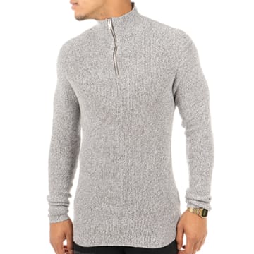 Pull Fin Gris Interdee Pour Femme - Taille S/M (tag Size S), Coton Mélangé, Neuf Avec étiquettes