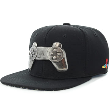 Casquette Trucker PlayStation Rétro - Manette Controller - Taille Unique Ajustable - Officielle Sony