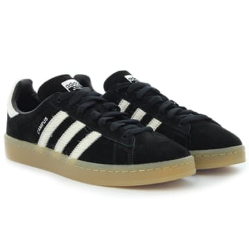 Adidas Originals Baskets Campus BZ0071 Core Black Vintage White ST Silver Metalic LaBoutiqueOfficielle