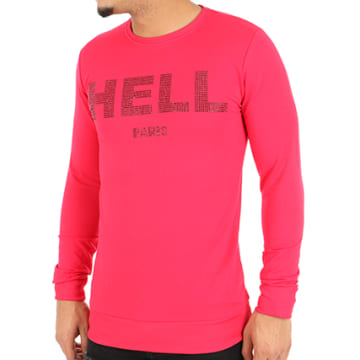 Sweat Cropped Missguided Rouge - Taille 8 - Occasion Très Bon état