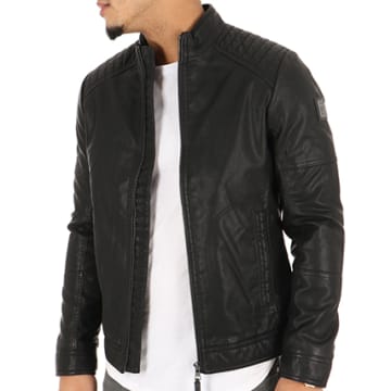 Veste à Langer Tom Tailor - Jersey Noir Taille L - Occasion En Très Bon état