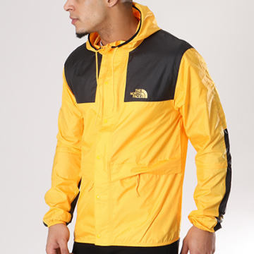 The North Face Coupe Vent 1985 Mountain CH37 Jaune Noir LaBoutiqueOfficielle